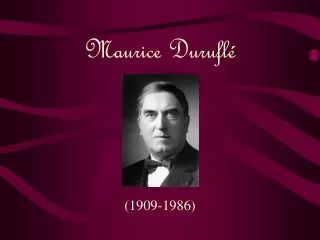 Maurice Duruflé