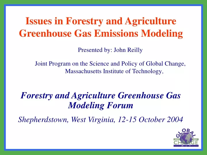 issues in forestry and agriculture greenhouse