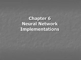 chapter 6 neural network implementations