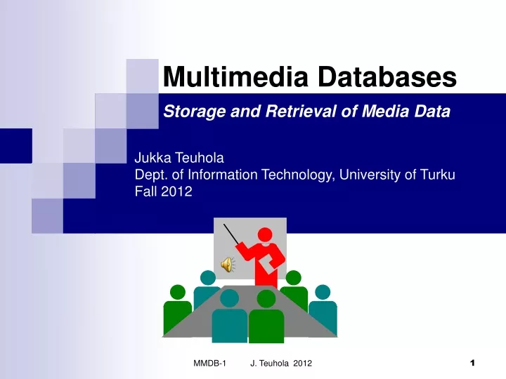 multimedia databases storage and retrieval of media data