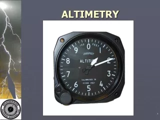 ALTIMETRY