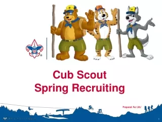 Cub Scout  Spring Recruiting