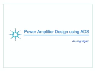 Power Amplifier Design using ADS