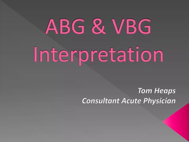 abg vbg interpretation