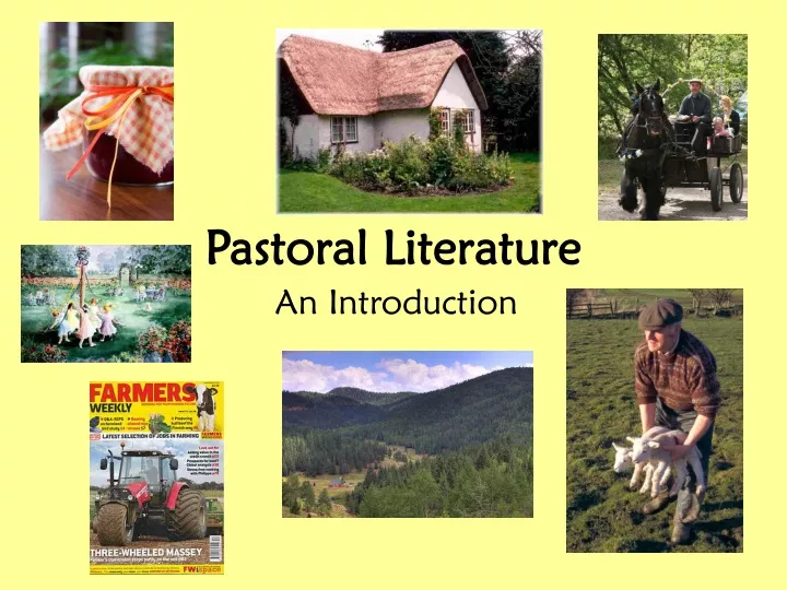 pastoral literature