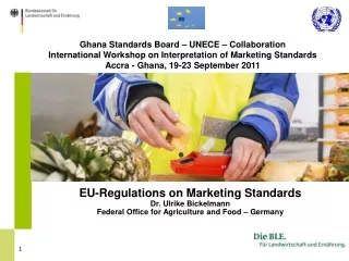 Ghana Standards Board – UNECE – Collaboration