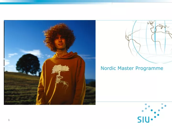 nordic master programme