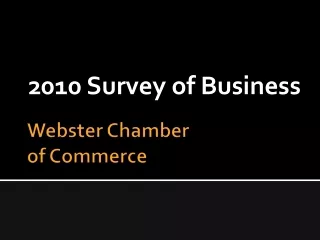 Webster Chamber  of Commerce