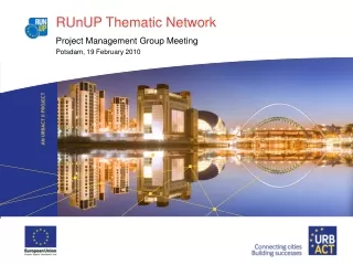 RUnUP Thematic Network