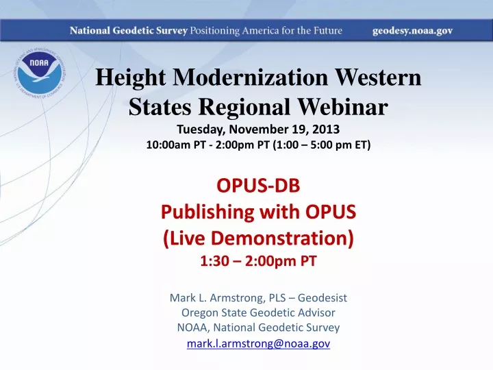 height modernization western states regional