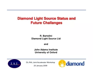 Diamond Light Source Status and Future Challanges