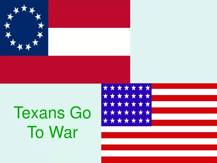 texans go to war