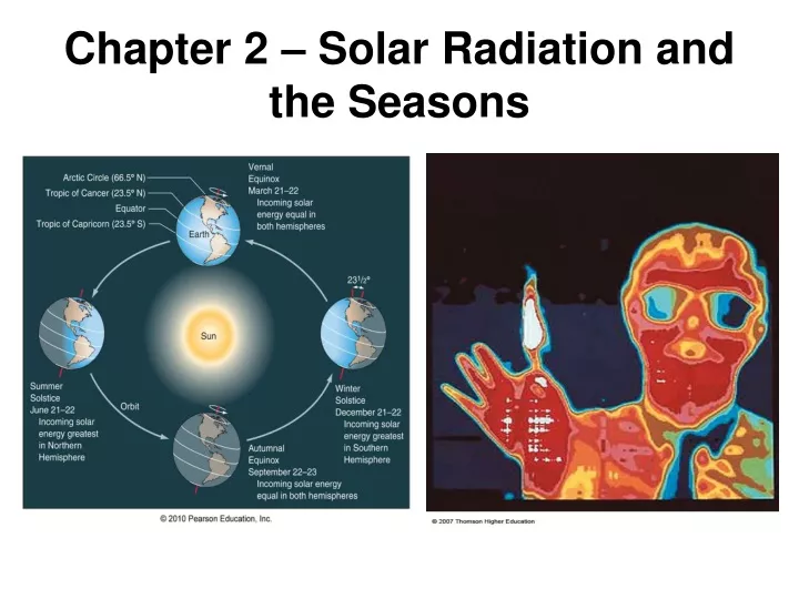 chapter 2 solar radiation and the seasons