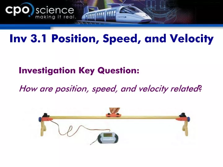 inv 3 1 position speed and velocity