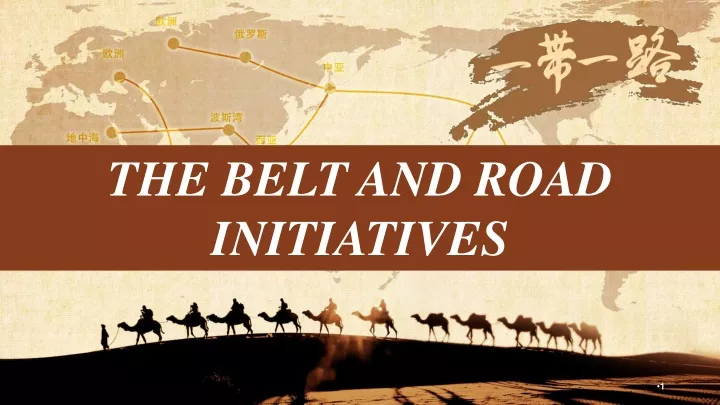 the belt and road initiatives