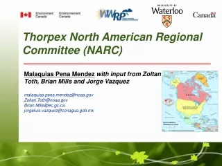 Thorpex North American Regional Committee (NARC)
