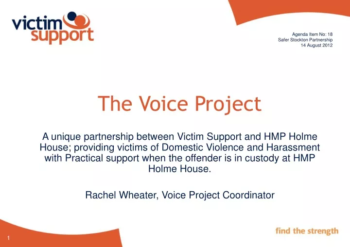 the voice project