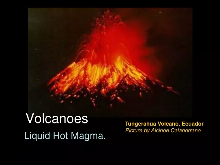 volcanoes