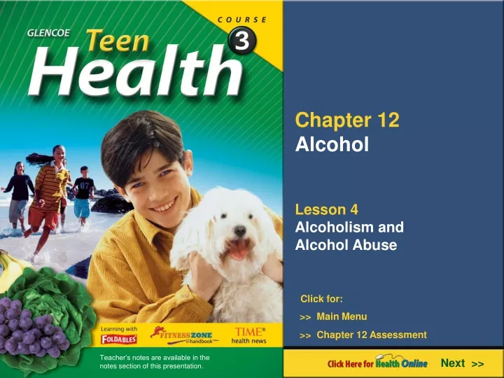 chapter 12 alcohol