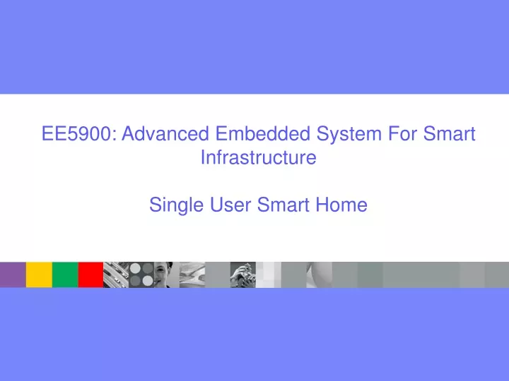 ee5900 advanced embedded system for smart