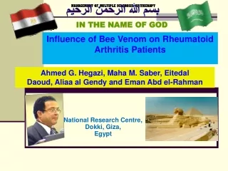 National Research Centre,  Dokki, Giza,  Egypt