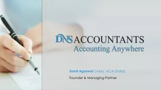 Sumit Agarwal  CIMA/  ACA (India) Founder &amp; Managing Partner
