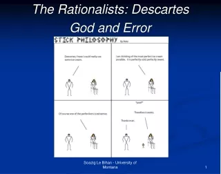 The Rationalists: Descartes God and Error
