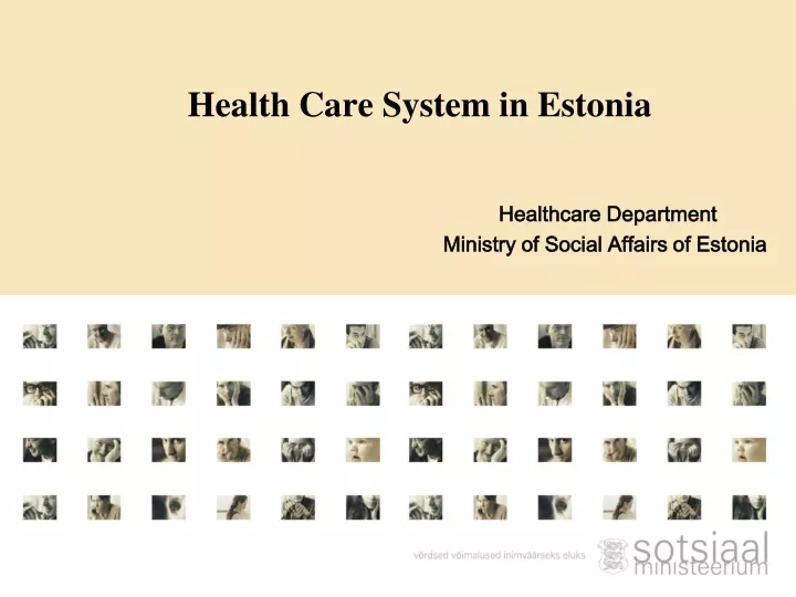 health c are system in estonia