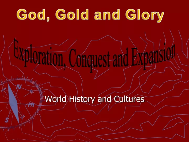 world history and cultures