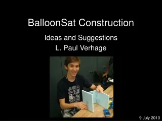 BalloonSat Construction