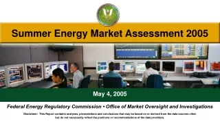 Summer Energy Market Assessment 2005