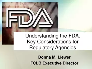 Donna M. Liewer FCLB Executive Director