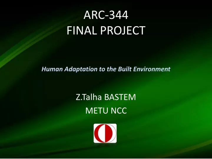 arc 344 final project