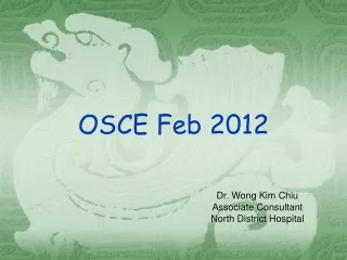 OSCE Feb 2012