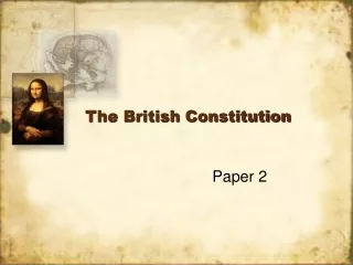 The British Constitution