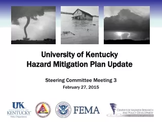 University of Kentucky Hazard Mitigation Plan Update