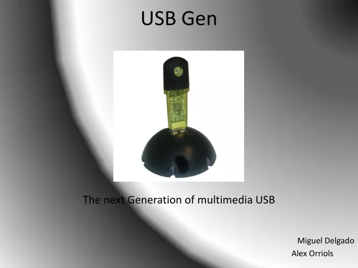 usb gen