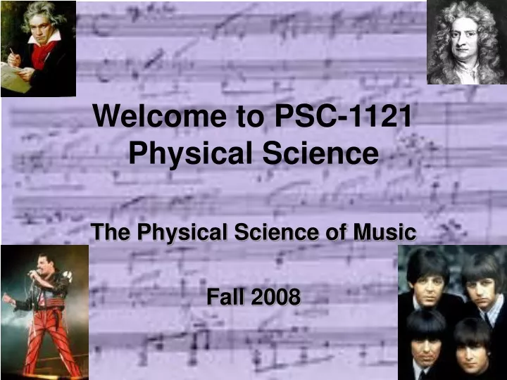 welcome to psc 1121 physical science