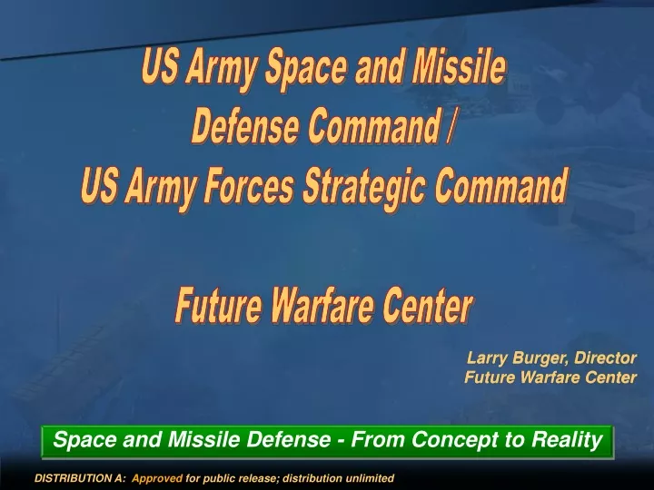 us army space and missile defense command us army