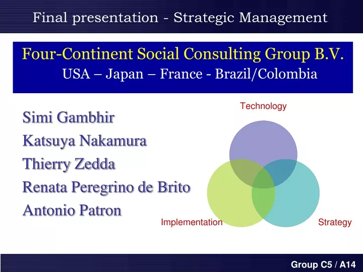 four continent social consulting group