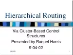 Hierarchical Routing - slide 1