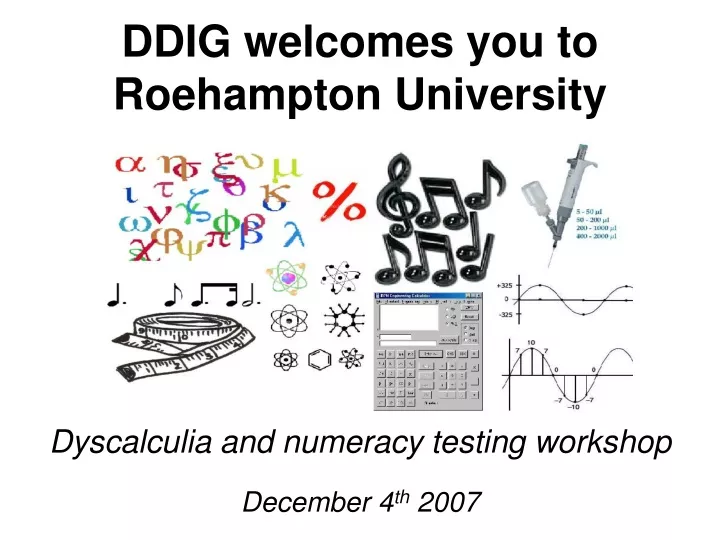 ddig welcomes you to roehampton university