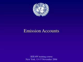 Emission Accounts