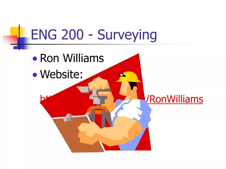 eng 200 surveying