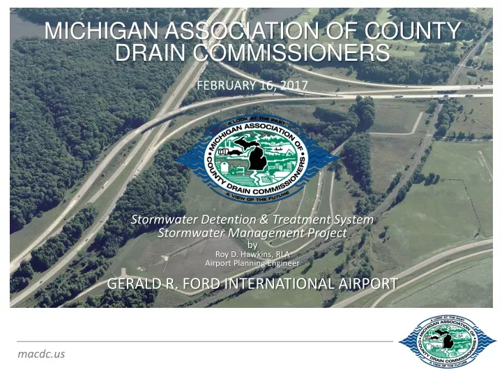 michigan association of county drain