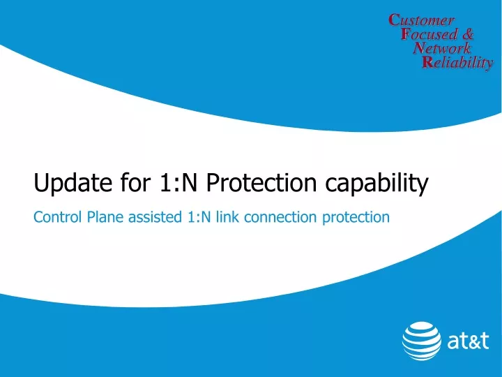 update for 1 n protection capability
