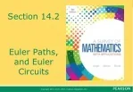 Section 14.2 Euler Paths, and Euler Circuits - slide 1