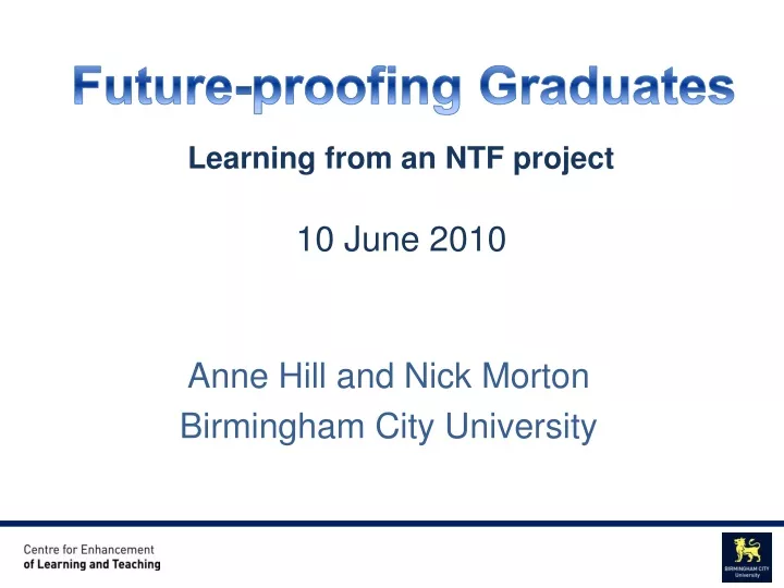 future proofing graduates