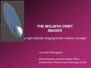 THE MOLNIYA ORBIT IMAGER a high-latitude imaging/winds mission concept