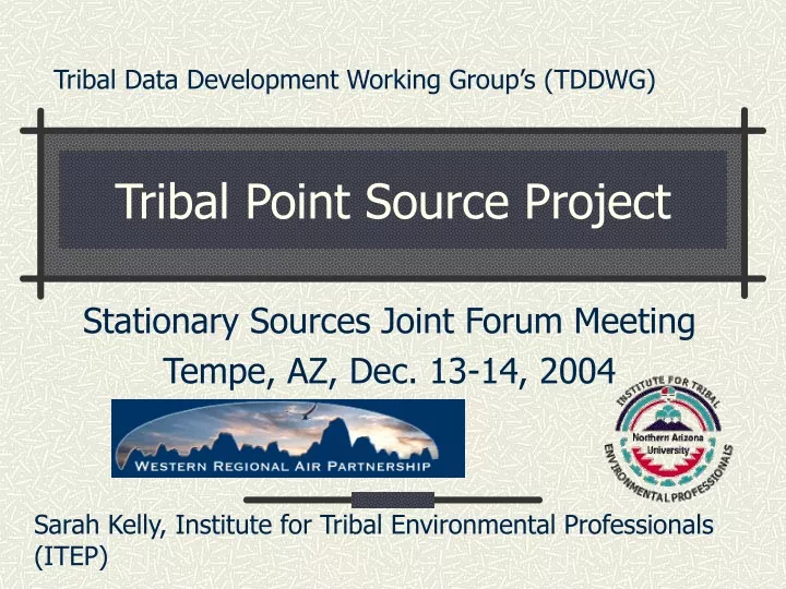 tribal point source project
